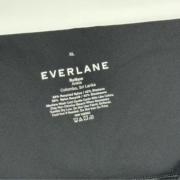Everlane Women’s Black Athletic ReNew Seamless Leggings XL/W29/L24.5 - Picture 5 of 9